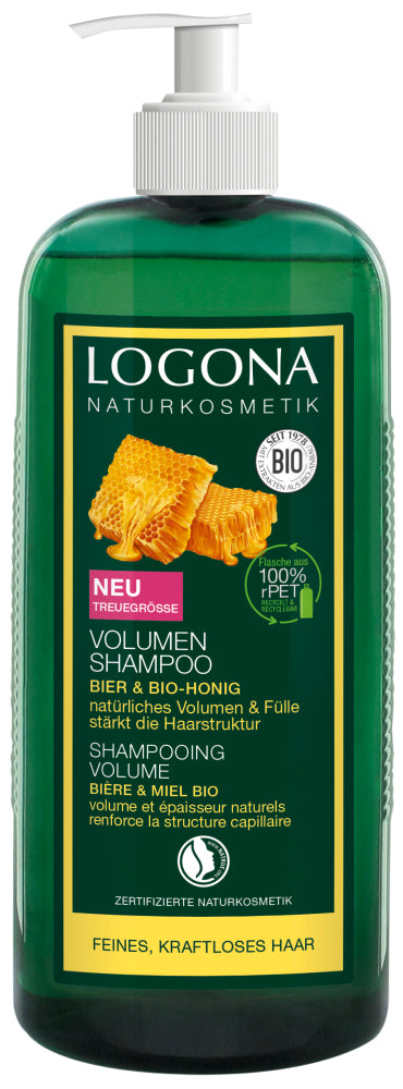 LOGONA Shampoo Bier&Honig Volumen 750ml