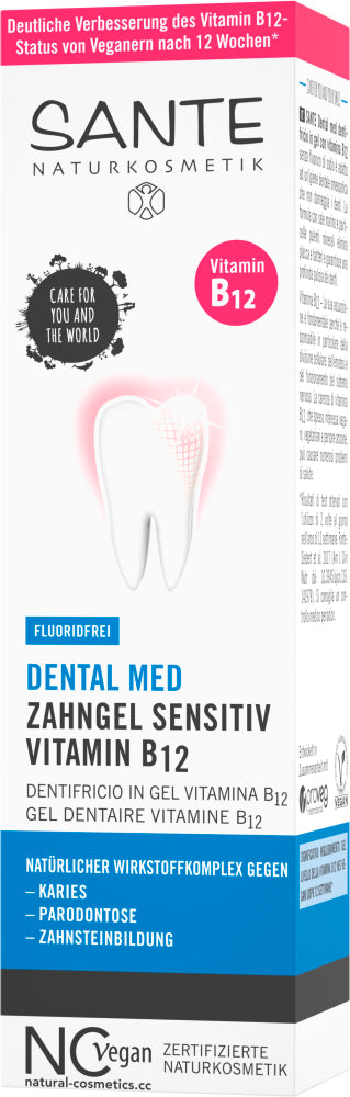 SANTE Dent Med Zahngel Vit.B12 ohneFluor