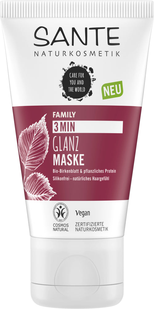 SANTE Fam. 3Min. Maske Glanz Birkenblatt