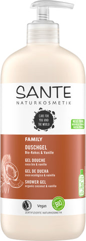 SANTE Fam. Duschgel Kokos Vanille 500ml