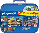 Playmobil, Puzzle-Box blau 2x60 Teile 2x100 Teile