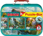 Dinos, Puzzle-Box 2x60 Teile 2x100 Teile