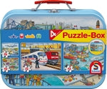 Puzzle-Box Verkehrsmittel 2x26 2x48 Teile