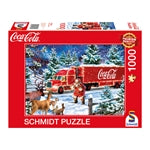 Coca Cola Christmas-Truck 1000 Teile