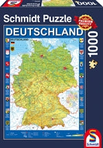 Deutschlandkarte 1000 Teile