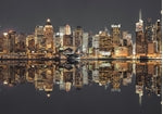 New York Skyline bei Nacht 1500 Teile