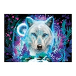 Neon Arktis Wolf 1000 Teile