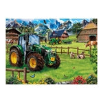 John Deere 6120M mit Alpenvorland 1000 Teile