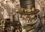 Steampunk Katze 1000 Teile