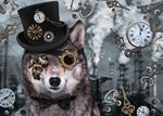 Steampunk Wolf 1000 Teile