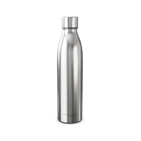 TC Bottle, steel matt,0.75 lt. Edelstahl mattiert