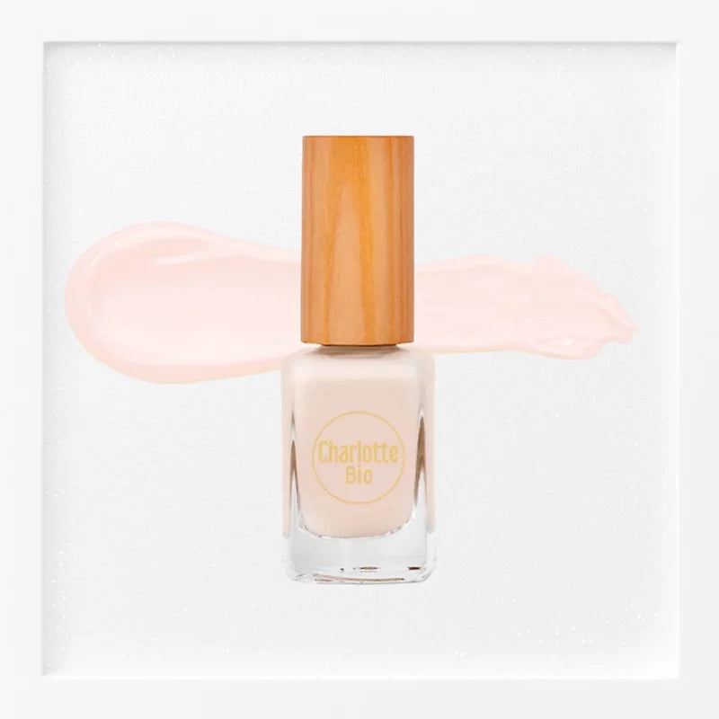 Nagellack glänzend nude-rosa - 10ml - Charlotte Bio