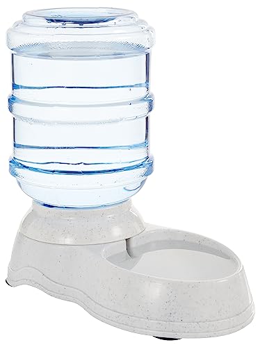 Amazon Basics Futter- und Wasserspender für Haustiere, Tränke, Größe S