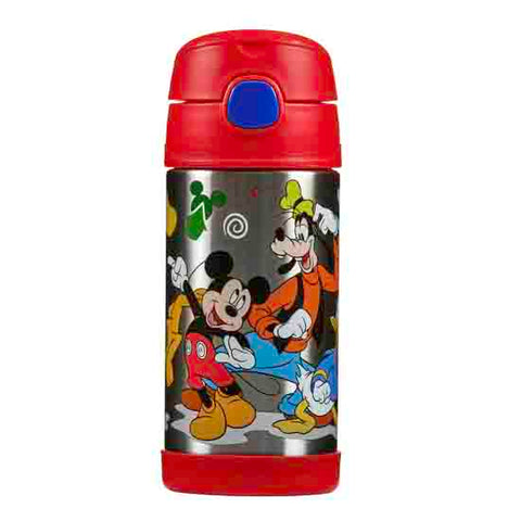 Funtainer Straw Bottle Disney Mickey classic 0.35 lt.