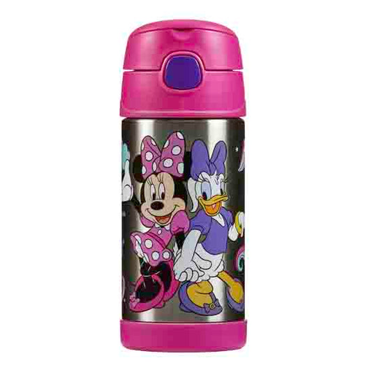 Funtainer Straw Bottle Disney Minnie classic 0.35 lt.