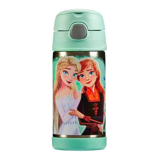 Funtainer Straw Bottle Disney Frozen 2 0.35 lt.