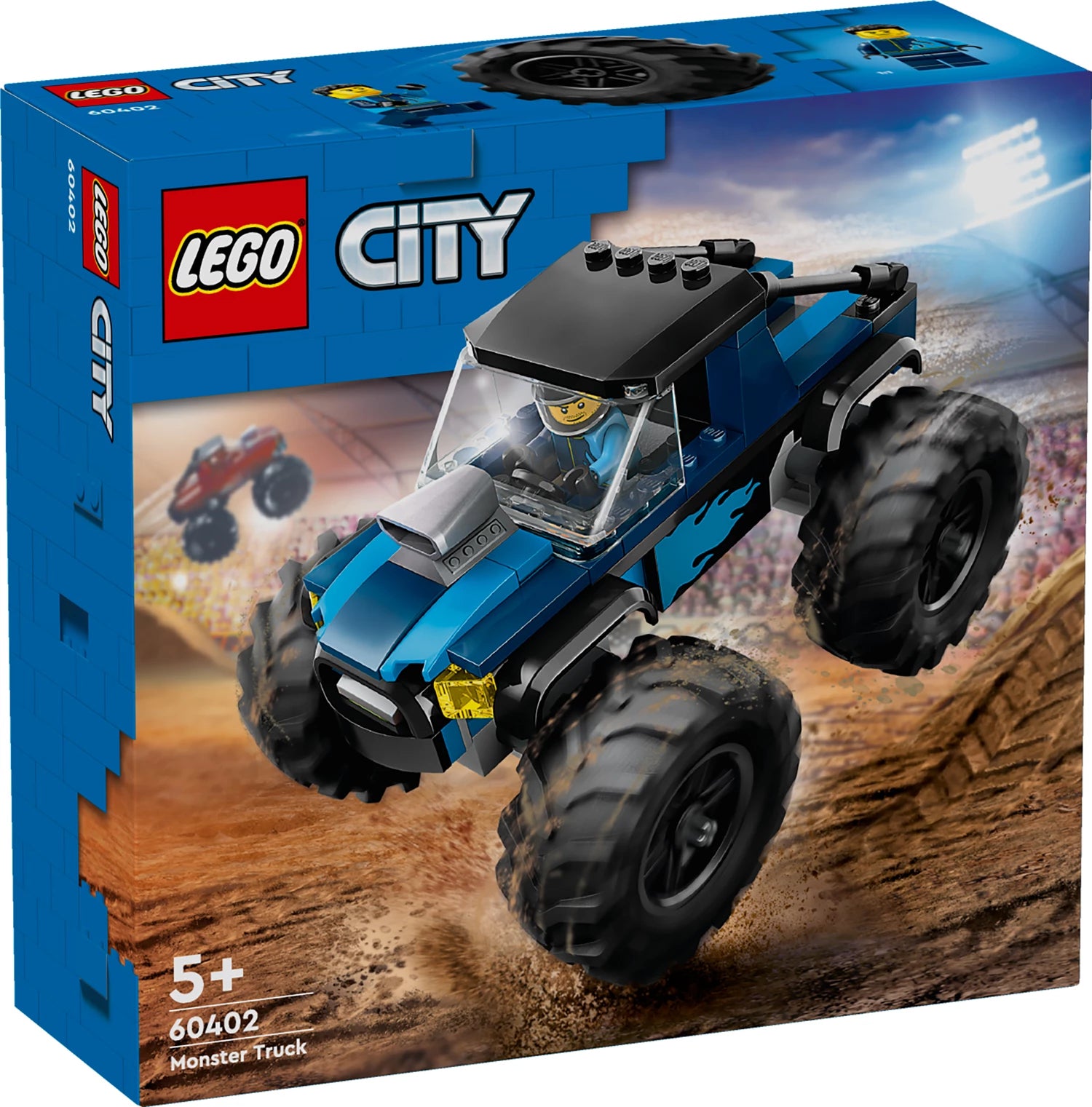 Blauer Monstertruck