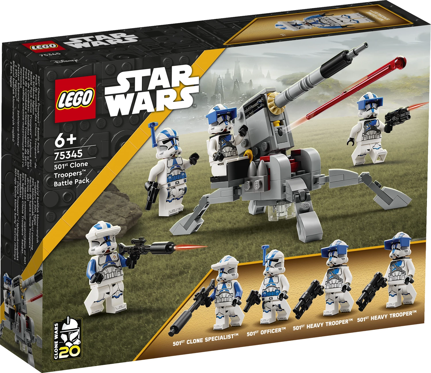 501st Clone Troopers Battle Pack