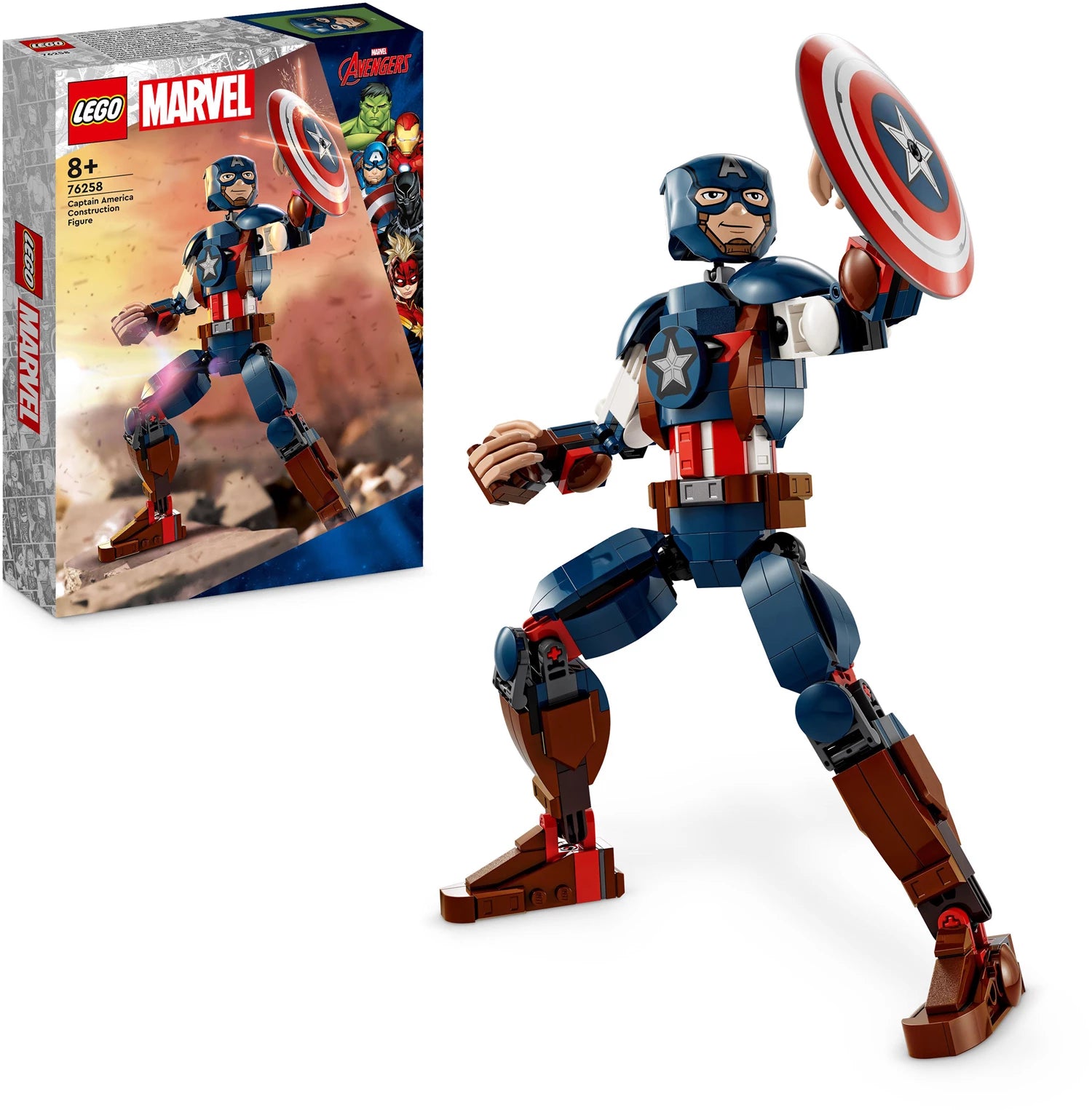 Captain America Baufigur