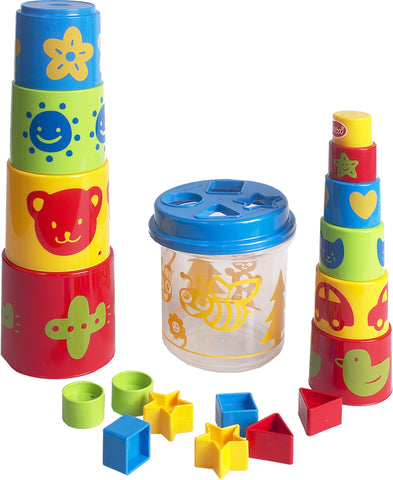 Steckbox/Pyramide mit Dekor