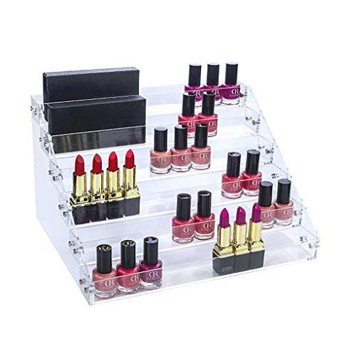 Benbilry Nagellack Organizer Nagelllack Ständer Nagellack Display Nagellack Regal Acryl Nagellack Aufbewahrung (6 Schichten)
