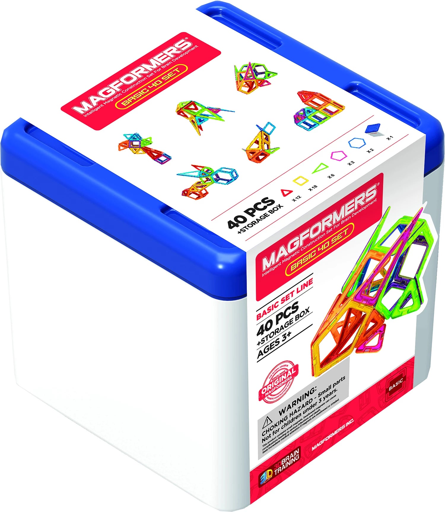 Magformers Basic 40 Set mit