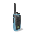 Walkie-Talkies mit Taschenlampe blau/rot