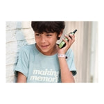 Walkie-Talkies mit Taschenlampe grün/orange