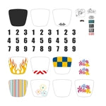 Ferngesteuertes Auto 1:12 rot