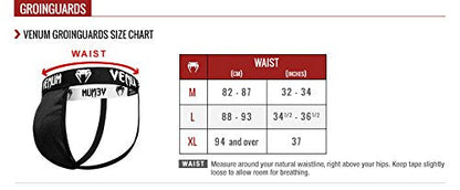 Venum Unisex dyb beskyttelse udfordring Tiefschutz, Schwarz/Weiß, M EU