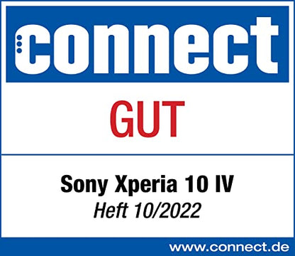 Sony Xperia 10 IV (5G Smartphone, 6 Zoll, OLED-Display , Dreifach-Kamera, 3,5-mm-Audioanschluss, 5.000mAh Akku, Dual SIM hybrid) 24+6 Monate Garantie [Amazon Exklusiv] lavendel