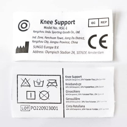 CAMBIVO 2 x Patella Kniebandage, Patellasehnenbandage, Verstellbare Bandage Knie für Damen und Männer beim Sport, Wandern, Fitness, Baseball, Volleyball