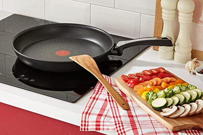 Tefal G25908 Unlimited On Bratpfanne | 32 cm | mit kratzfester Titanium Antihaft-Beschichtung | Thermo-Signal | PFOA-frei | geeignet für alle Herdarten, auch für Induktionsherde | schwarz