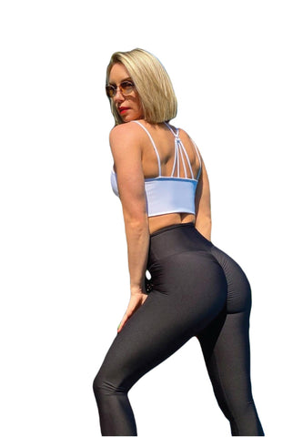 737 Scrunch Butt Leggings in Schwarz