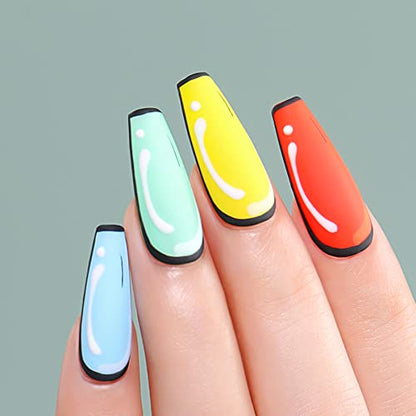 AIMEILI No Wipe Matte Top Coat Überlack UV LED Gellack Gel Nagellack Gel Nail Polish 10ml