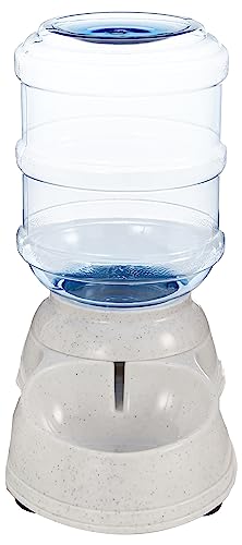 Amazon Basics Futter- und Wasserspender für Haustiere, Tränke, Größe S