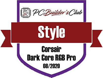 Corsair, USB, Dark Core RGB PRO SE kabellose Gaming-Maus mit kabelloser Qi-Aufladefunktion (18K DPI Sensor, Acht Programmierbare Tasten, Dynamische iCUE RGB-Hintergrundbeleuchtung) schwarz