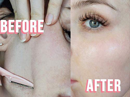 ILLUVA 18 Stück Augenbrauenrasierer, sicherer Gesichtshaarentferner, Gesichtsrasierer, Peeling-Dermaplaning-Werkzeug für Damen und Herren