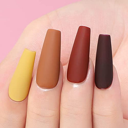 AIMEILI No Wipe Matte Top Coat Überlack UV LED Gellack Gel Nagellack Gel Nail Polish 10ml