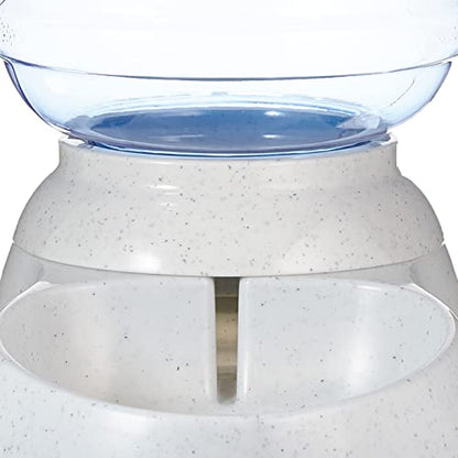 Amazon Basics Futter- und Wasserspender für Haustiere, Tränke, Größe S