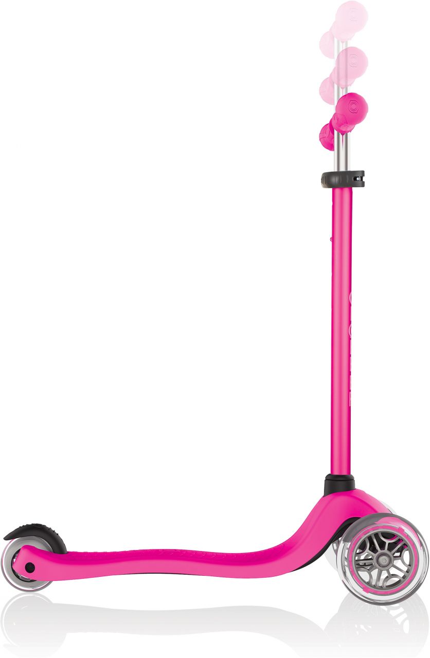 Globber Mini Scooter | Primo | Anodized T-Bar | Pink