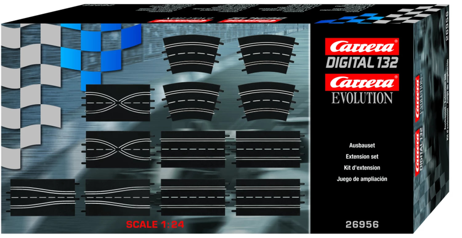 1:24 Ausbauset Schienen 12-tlg.