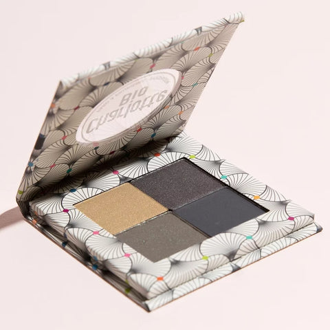 Lidschattenpalette BIO silver smokey - 4x1.4g - Charlotte Bio