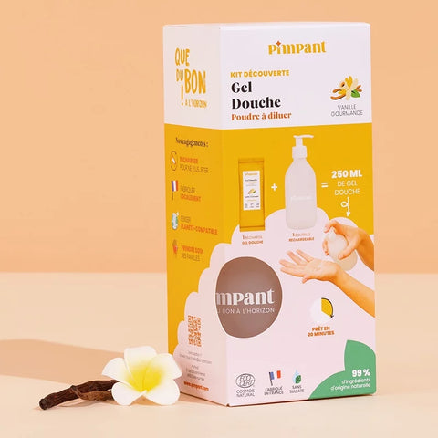 Entdeckungsset Duschgel Vanille Gourmet Pulver - Pimpant