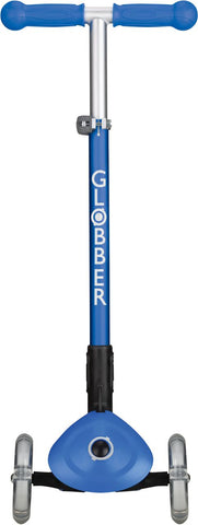 Globber Mini Scooter | Primo Foldable | Anodized T-Bar | Marineblau