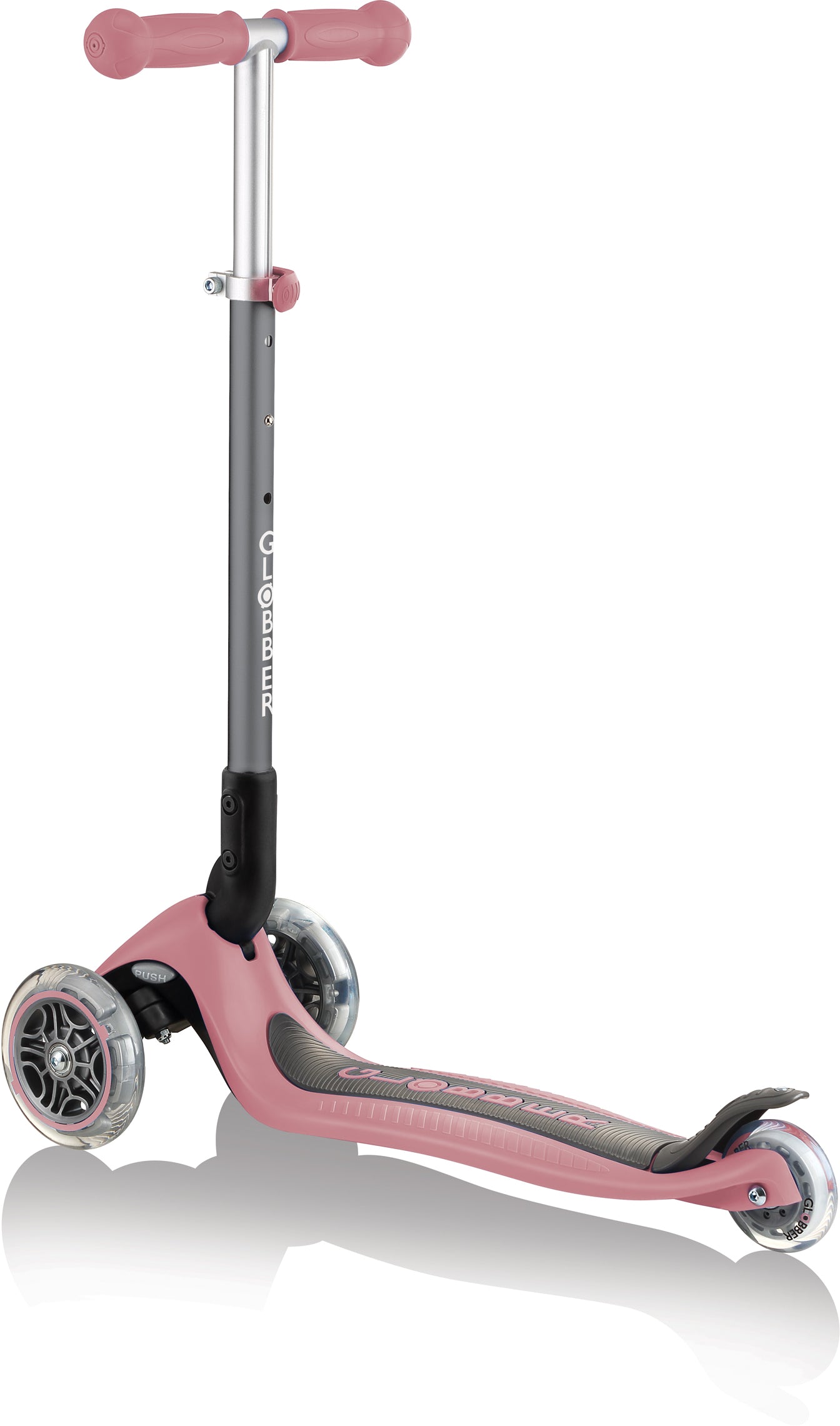 Globber Mini Scooter | Primo Foldable | Pastel pink