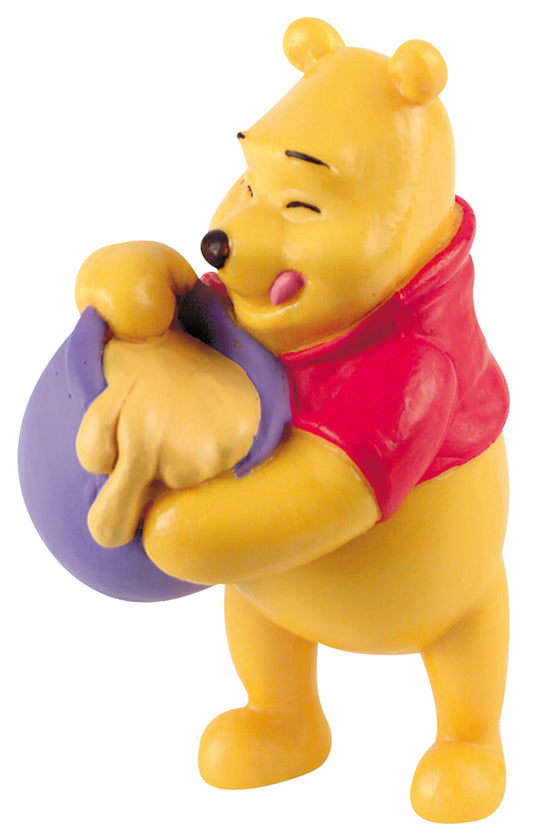 Pooh stehend mit Honigtopf