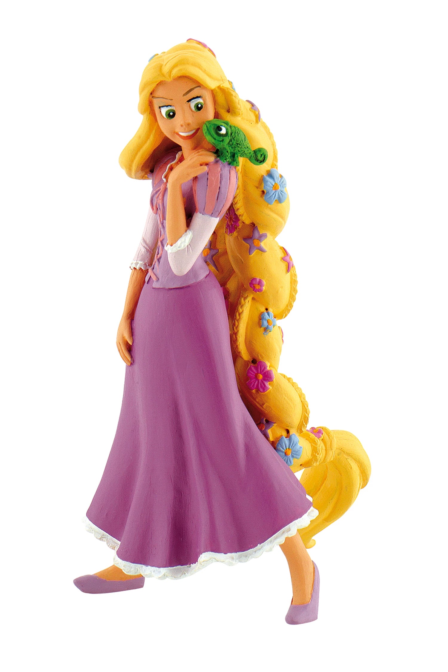 Rapunzel mit Blumen