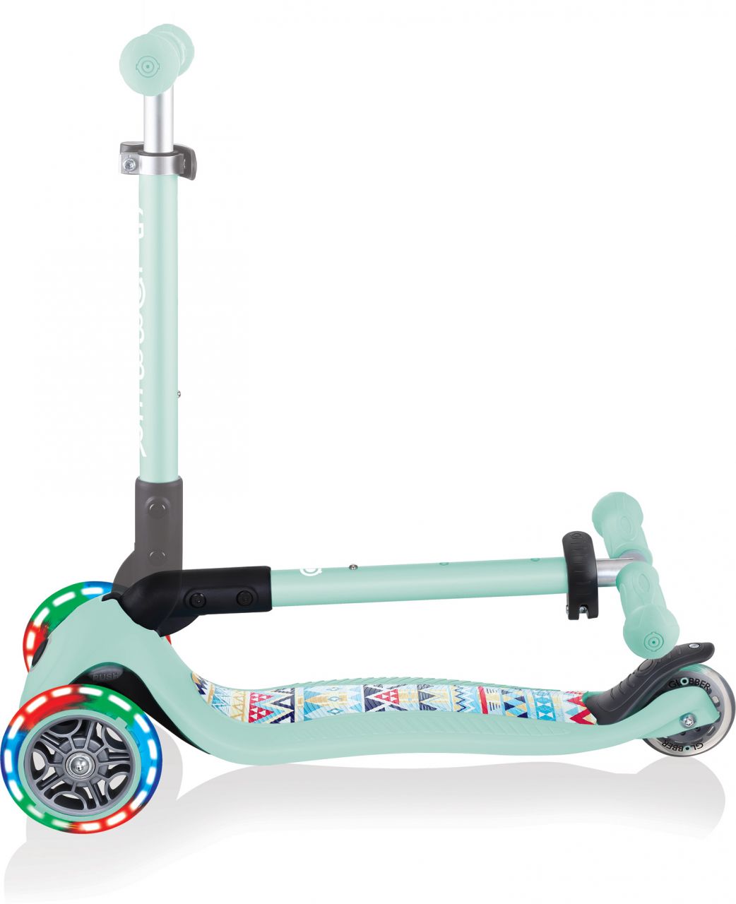 Globber Mini Scooter | Junior Foldable Fantasy Light | Mint