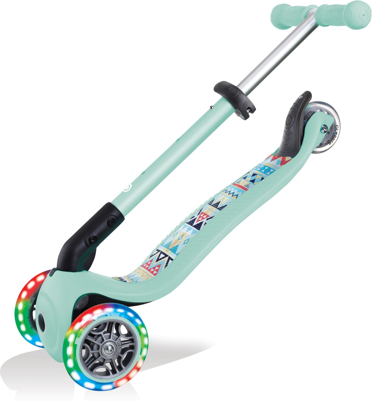Globber Mini Scooter | Junior Foldable Fantasy Light | Mint